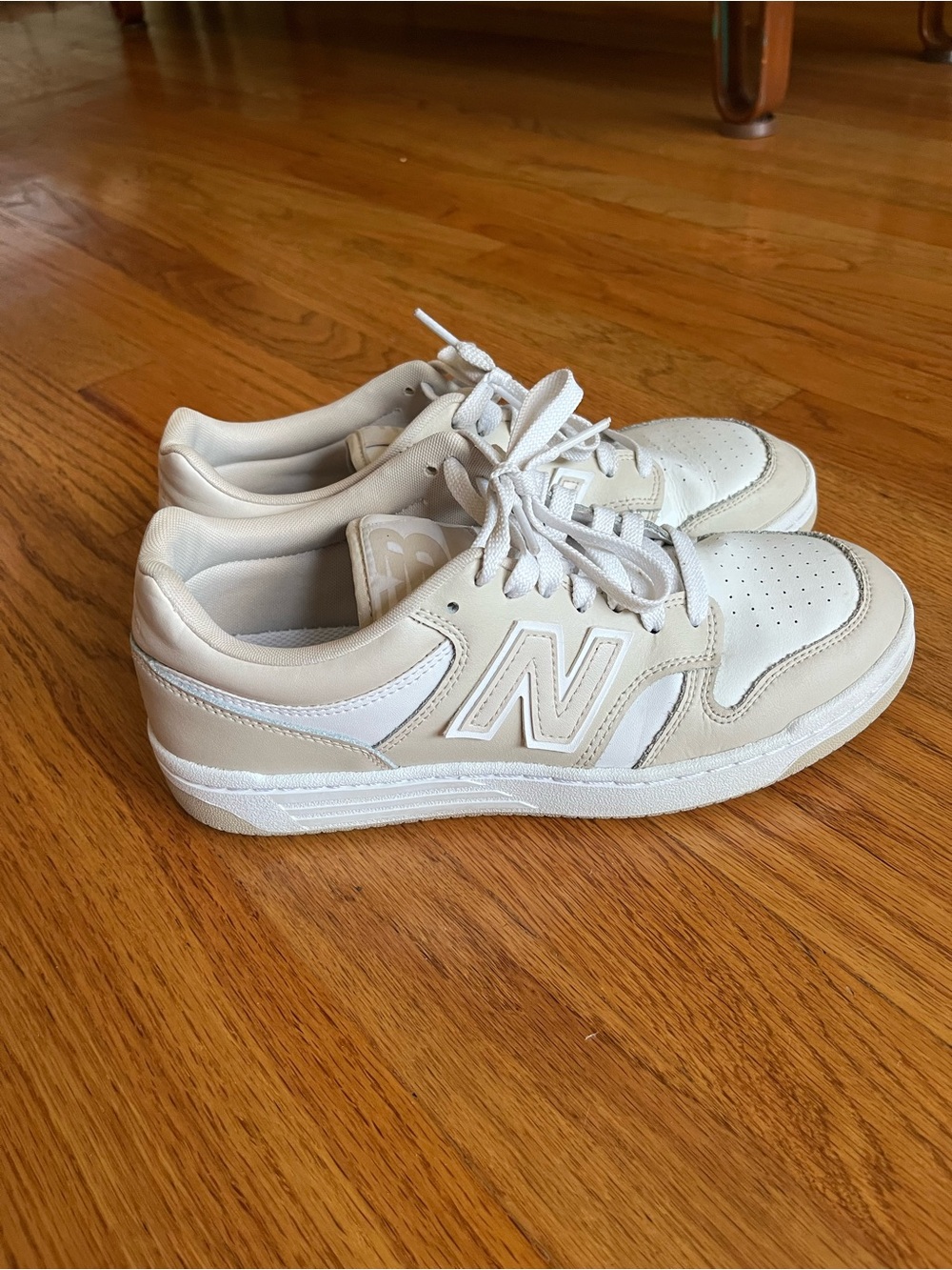 New Balance 480 Sneaker White/Timberwolf